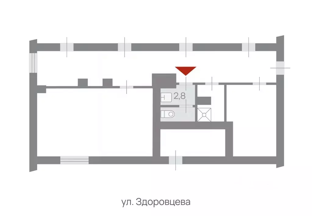 Помещение свободного назначения в Санкт-Петербург ул. Здоровцева, 10 ... - Фото 2