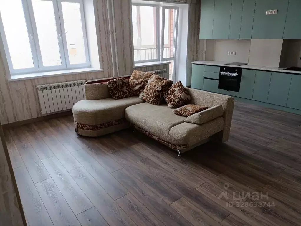 2-к кв. Омская область, Омск ул. Малиновского, 16к2 (56.1 м) - Фото 1