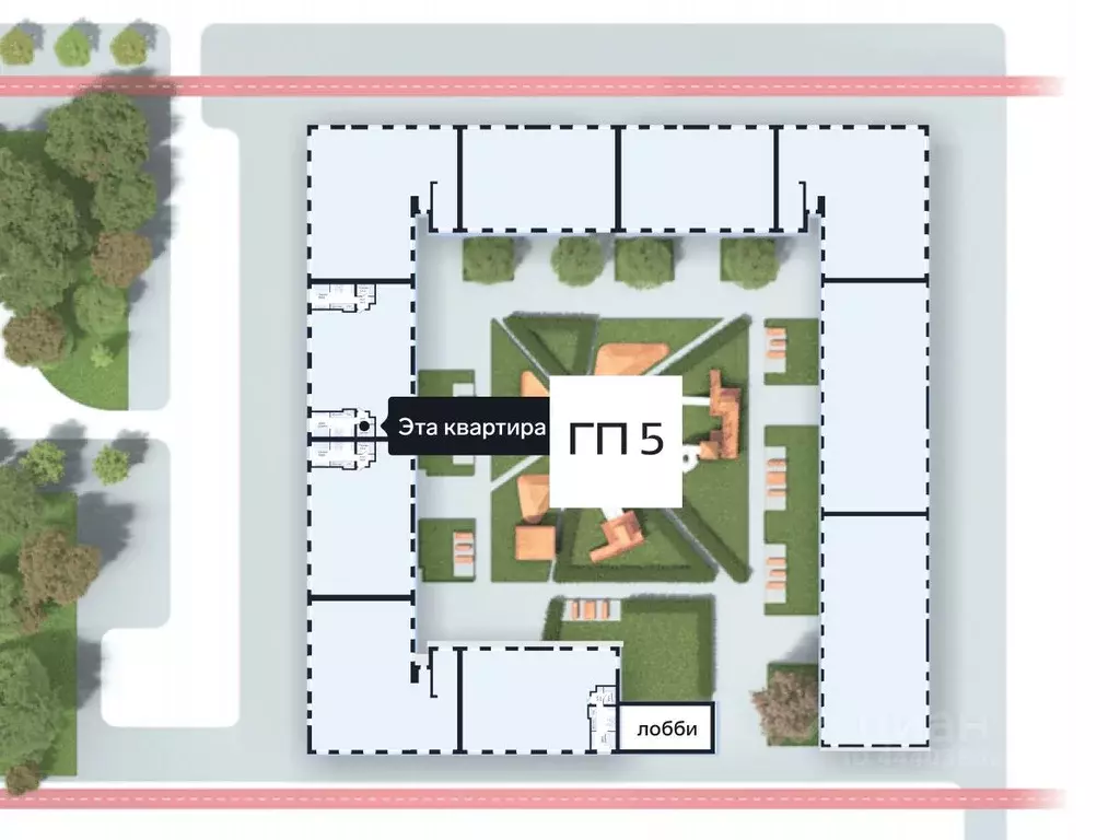 Студия Тюменская область, Тюмень Новгородская ул., 22 (30.7 м) - Фото 1