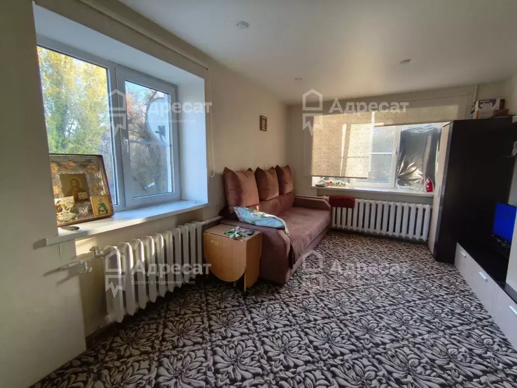 1-к кв. Волгоградская область, Волгоград ул. Героев Малой Земли, 45 ... - Фото 1