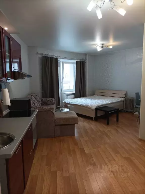 Студия Санкт-Петербург ул. Беринга, 23к2 (31.0 м) - Фото 0