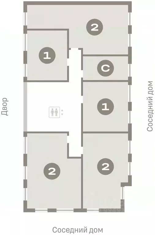 2-к кв. Новосибирская область, Новосибирский район, Краснообск рп, 3-й ... - Фото 1
