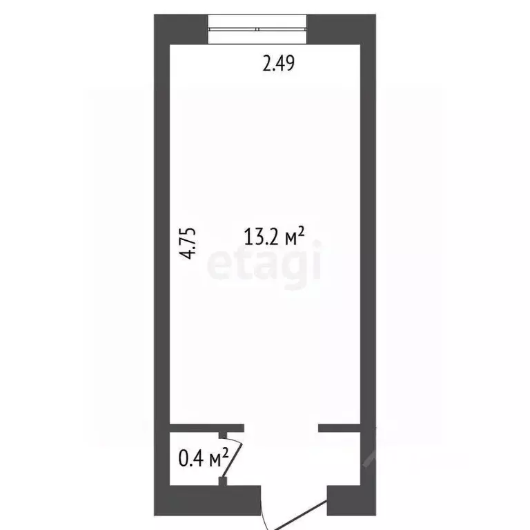 Комната Севастополь ул. Николая Музыки, 94А (13.2 м) - Фото 1