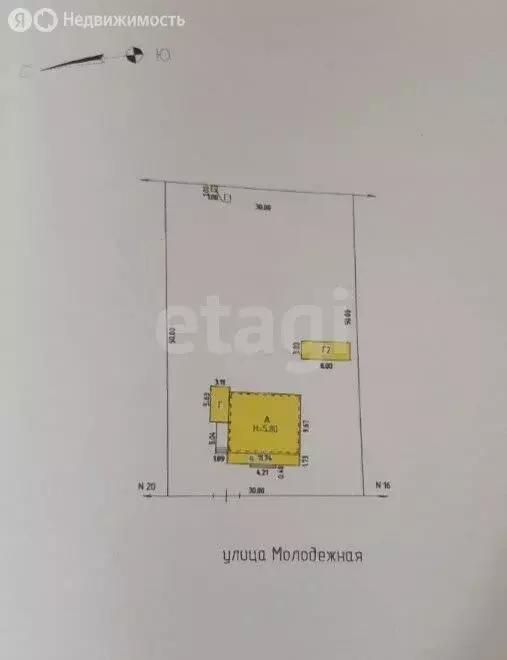 Дом в Зелёное, Молодёжная улица (260 м) - Фото 1