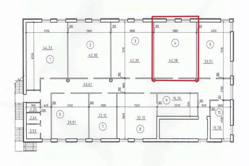 Офис в Самарская область, Самара просп. Кирова, 180Б (42 м) - Фото 2