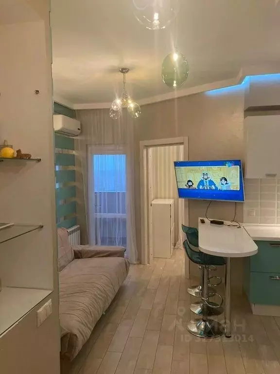 1-к кв. Краснодарский край, Сочи Центральный мкр, пер. Горького, 24 ... - Фото 2