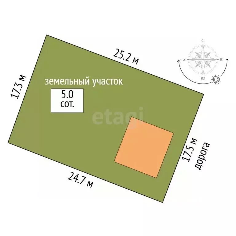 Дом в Татарстан, Набережные Челны Гидростроитель-1 СНТ, 723 (80 м) - Фото 2