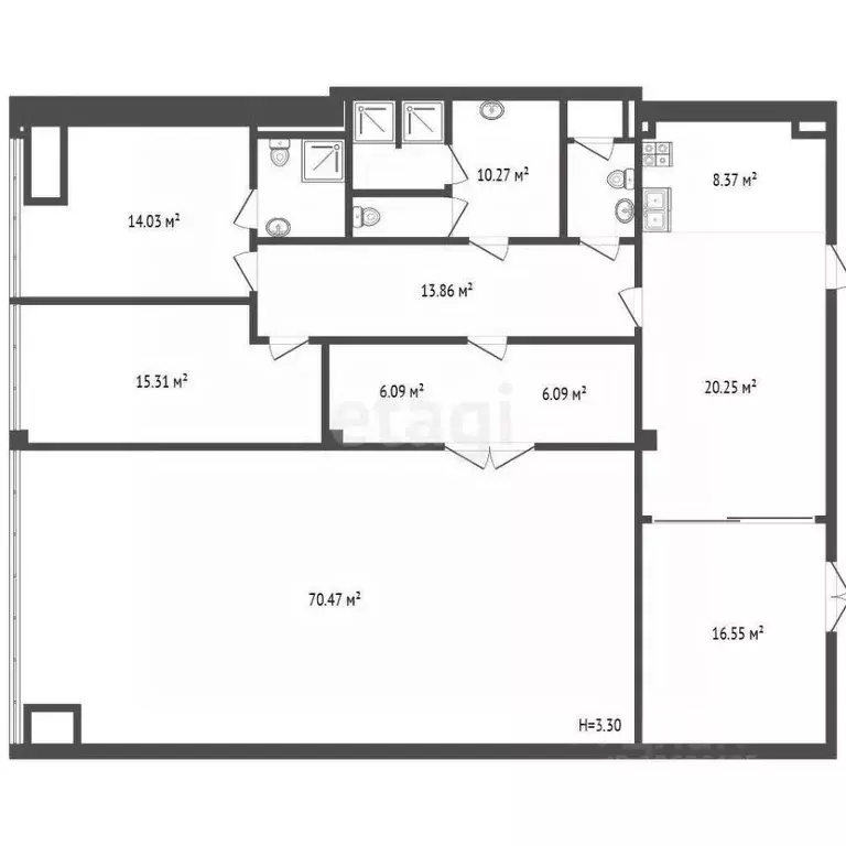 Помещение свободного назначения в Московская область, Одинцовский ... - Фото 2