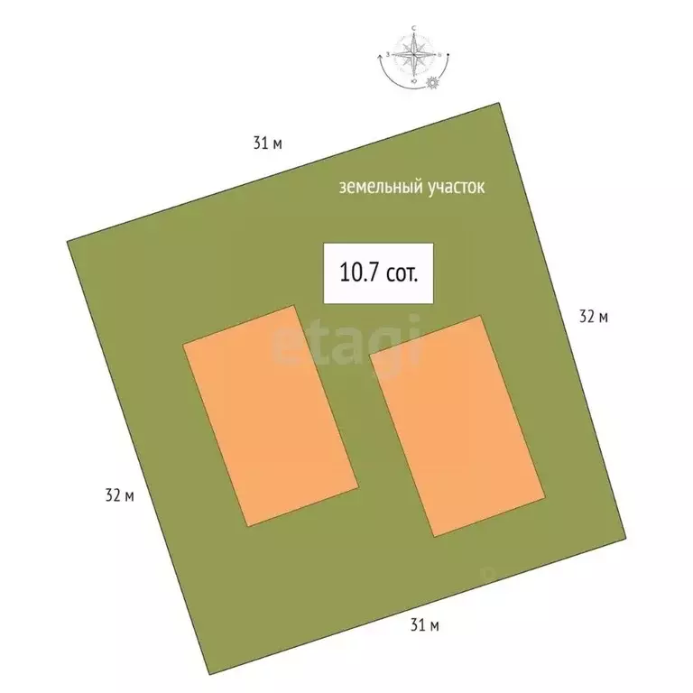 Дом в Алтай, Майминский район, пос. Алферово Центральная ул., 31А (60 ... - Фото 2