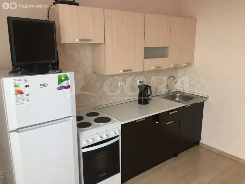 Квартира-студия: Тюмень, Газопромысловая улица, 8 (20.8 м) - Фото 1