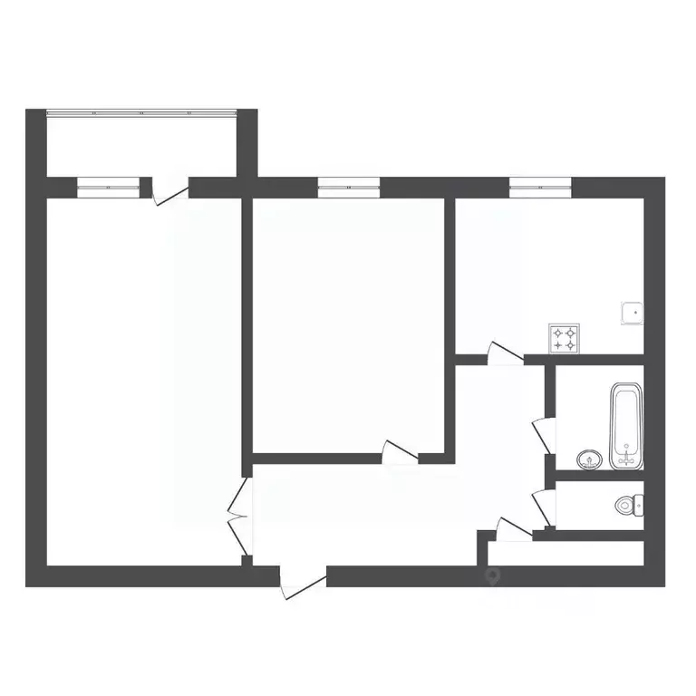 4-к кв. Амурская область, Благовещенск Кузнечная ул., 27 (70.0 м) - Фото 2