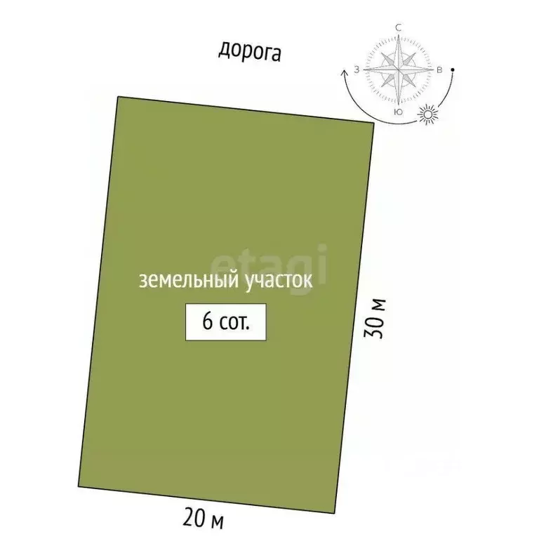 Участок в Крым, Феодосия муниципальный округ, с. Насыпное ул. ... - Фото 2