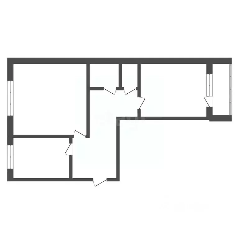 2-к кв. Амурская область, Зея Светлый мкр, 55 (48.2 м) - Фото 2