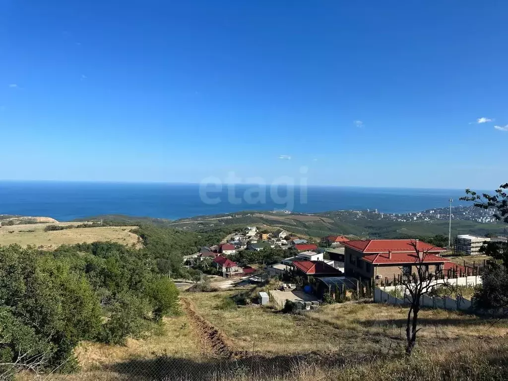 Участок в Крым, Алушта муниципальный округ, с. Лучистое ул. Табачная ... - Фото 1