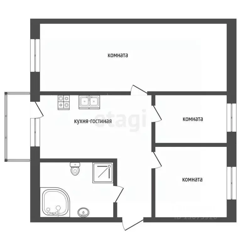 4-к кв. Ярославская область, Рыбинск ул. Суркова, 3 (82.0 м) - Фото 2