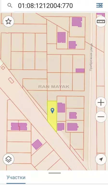 Участок в Адыгея, Майкоп ул. Георгия Шумакова, 37 (6.6 сот.) - Фото 2