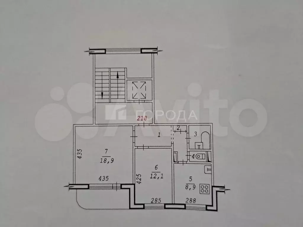 2-к. квартира, 51,8 м, 3/10 эт. - Фото 0
