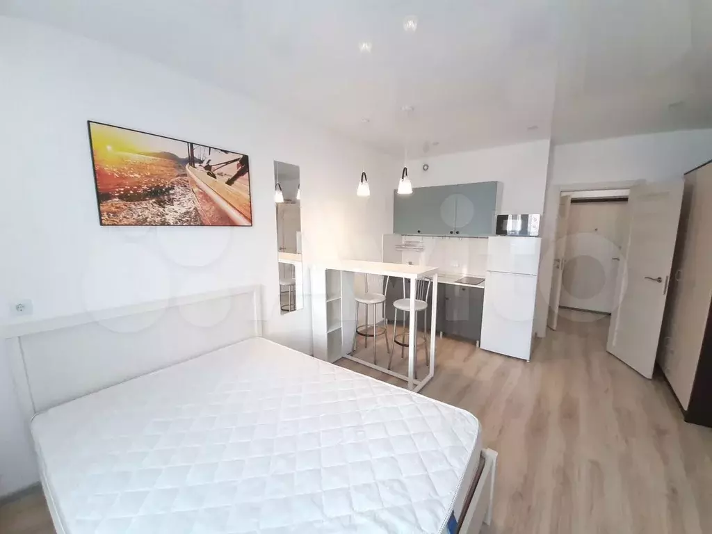 Квартира-студия, 27 м, 11/15 эт. - Фото 1