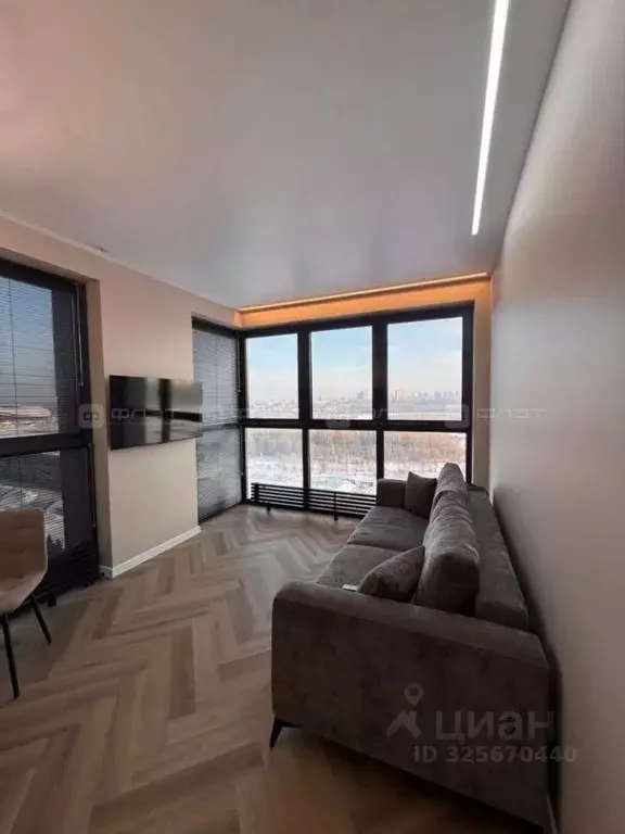 1-к кв. Татарстан, Казань ул. Сибгата Хакима, 62 (46.2 м) - Фото 2