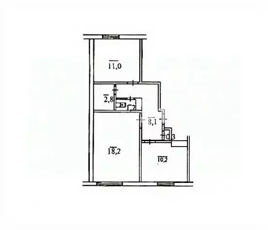 2-к кв. Приморский край, Находка Красноармейская ул., 19 (51.8 м) - Фото 1