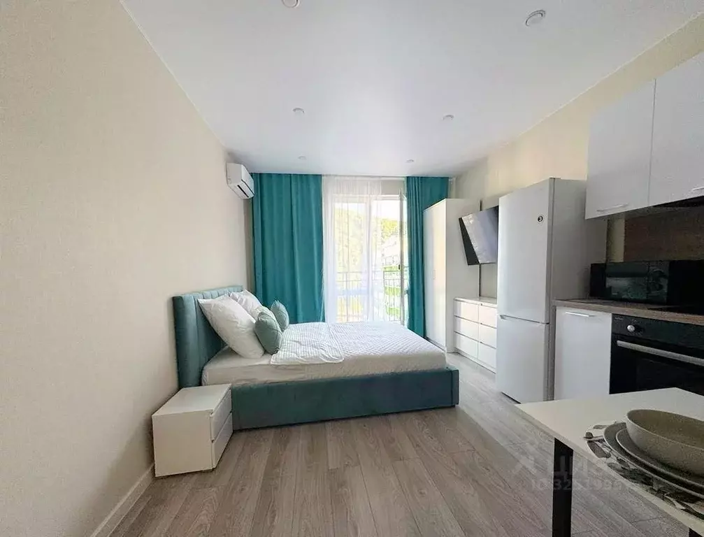 Студия Краснодарский край, Сочи ул. Искры, 88к3 (27.0 м) - Фото 1