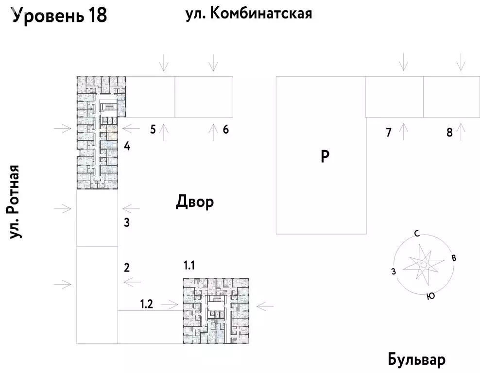 2-комнатная квартира: Екатеринбург, Ленинский район (40.23 м) - Фото 1