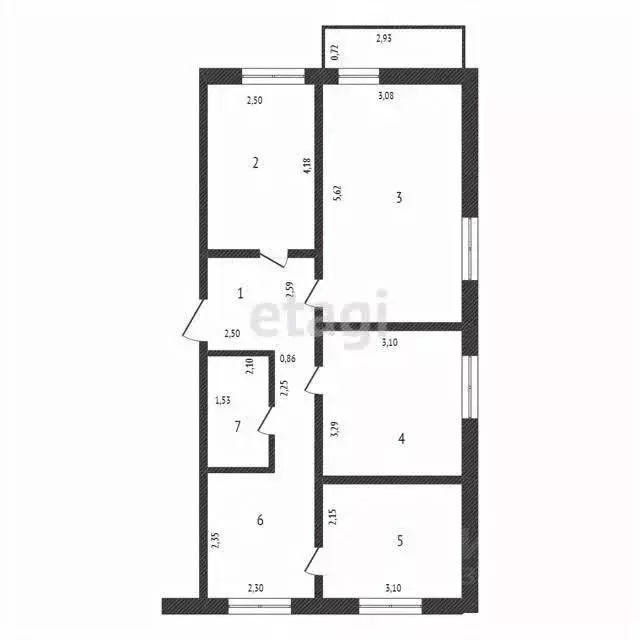 Дом в Белгородская область, Шебекино Песчаный пер. (48 м) - Фото 2
