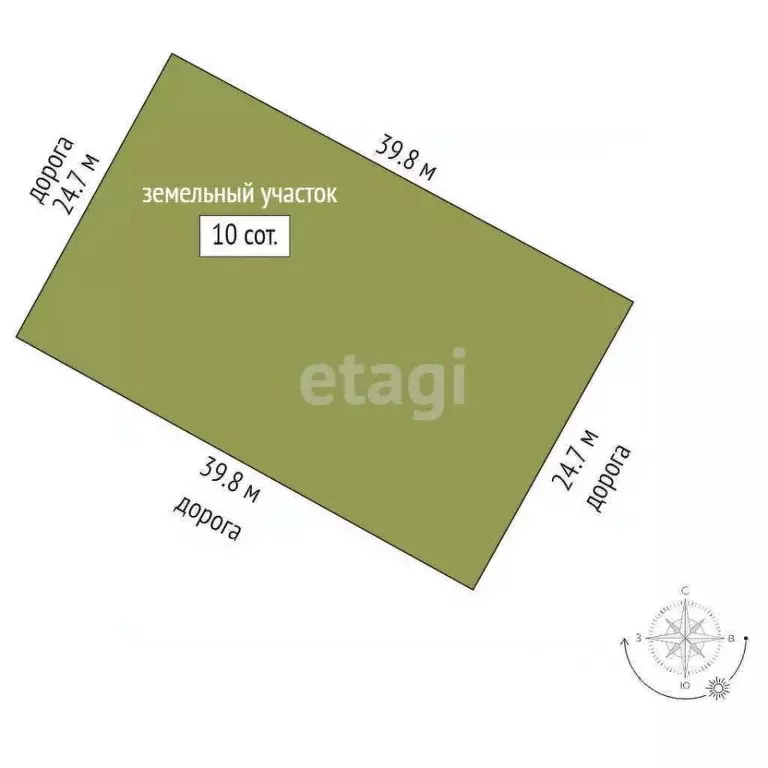 Участок в Мордовия, Саранск городской округ, пос. Пушкино  (10.0 сот.) - Фото 2