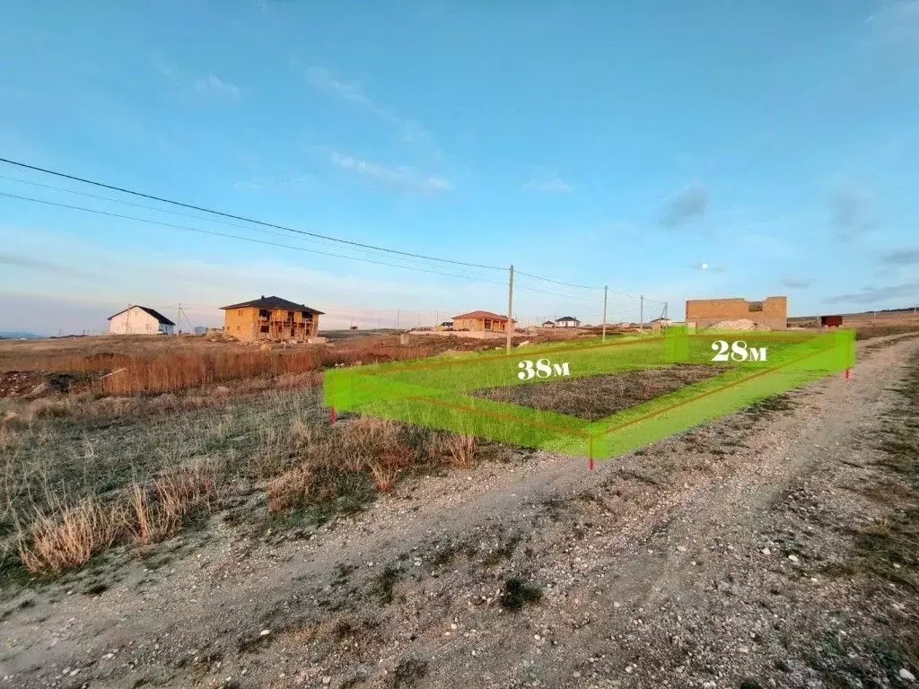 Участок в Крым, Симферопольский район, Чистенское с/пос, с. Левадки, ... - Фото 2