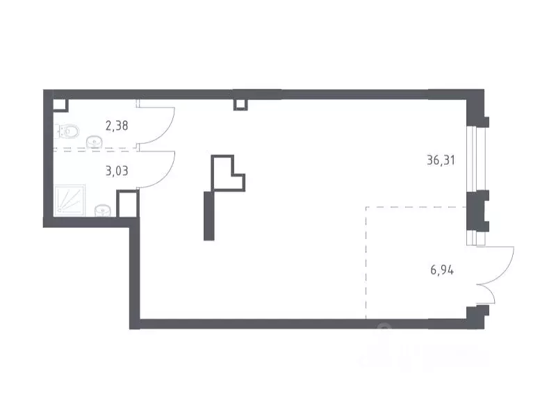 Помещение свободного назначения в Забайкальский край, Чита ... - Фото 0