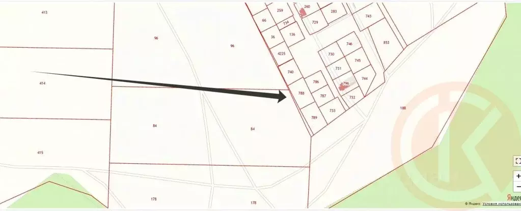 Участок в Крым, Симферопольский район, Чистенское с/пос, Вымпел ... - Фото 1