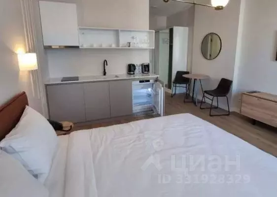 Студия Краснодарский край, Сочи ул. Искры, 88к2 (33.6 м) - Фото 1