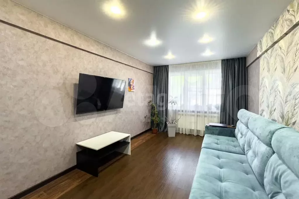 3-к. квартира, 59,5 м, 1/5 эт. - Фото 1