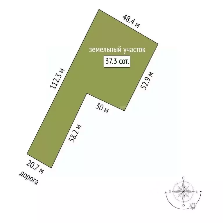 Участок в Костромская область, Шарьинский район, Шангское с/пос, д. ... - Фото 1