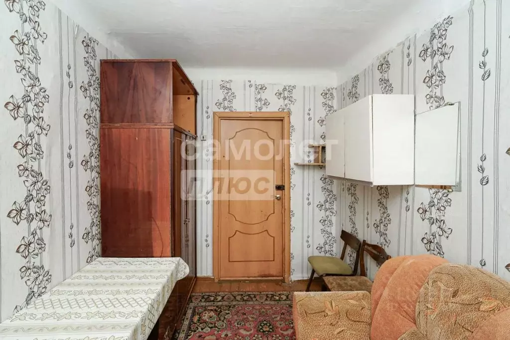 Комната Омская область, Омск Комсомольский городок, ул. Комсомольский ... - Фото 1