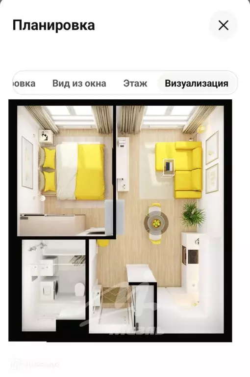 Продаётся 1-к квартира, 32.5 м - Фото 1