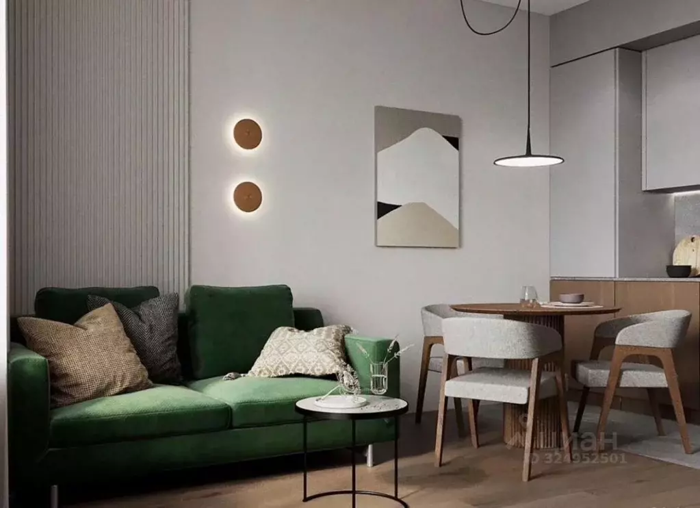 1-к кв. Свердловская область, Екатеринбург ул. Попова, 18 (42.0 м) - Фото 2