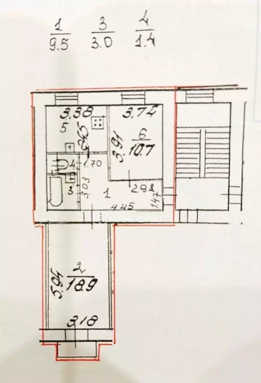 2-к кв. Санкт-Петербург ул. Савушкина, 30 (51.8 м) - Фото 1