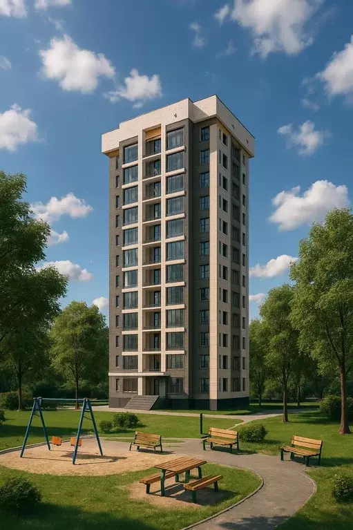 Квартира, 1 комната, 35.09 м - Фото 0