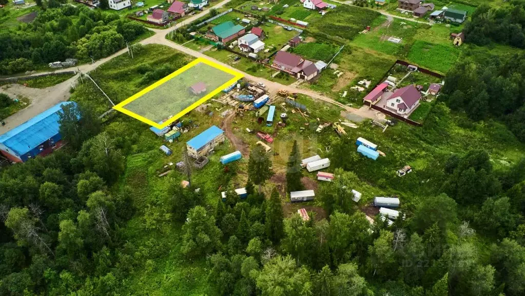 Участок в Томская область, Томский район, д. Воронино ул. Ягодная ... - Фото 1