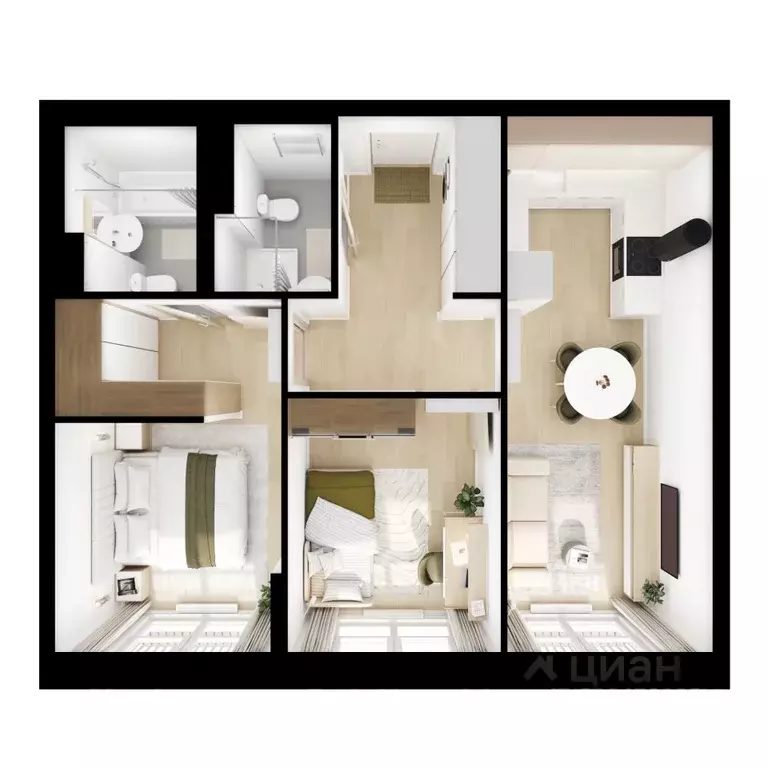 2-к кв. Московская область, Красногорск городской округ, пос. ... - Фото 2