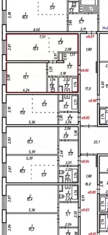 2-к кв. Карелия, Сортавала Октябрьская ул., 29 (42.8 м) - Фото 2