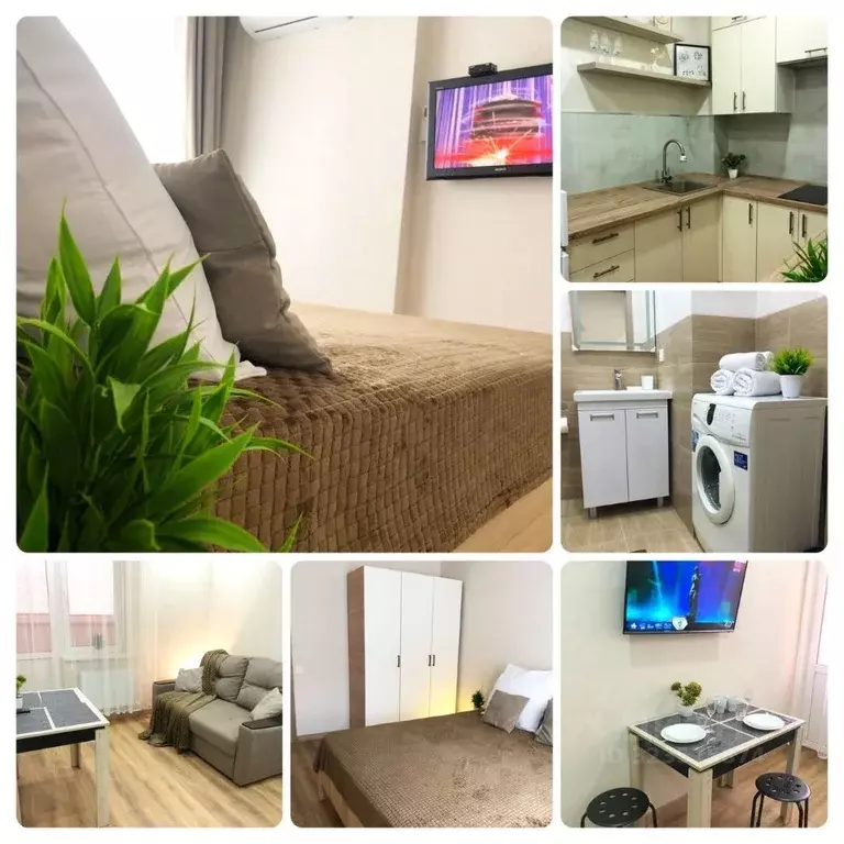 1-к кв. Краснодарский край, Краснодар ул. Западный обход, 39/2к7 (33.9 ... - Фото 1