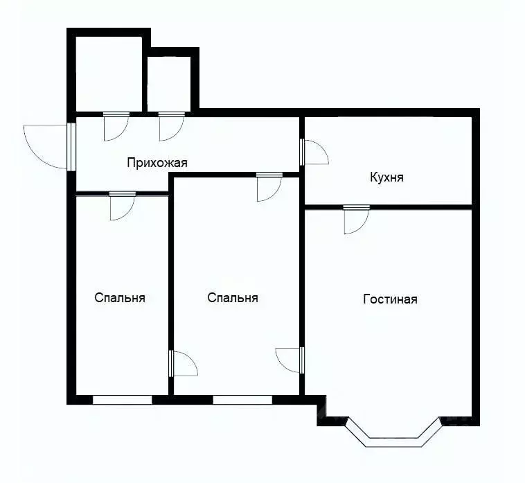 3-к кв. Москва Еропкинский пер., 11 (60.0 м) - Фото 1
