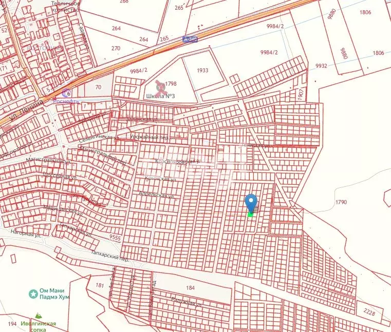 Участок в Бурятия, Иволгинский район, Иволгинское с/пос, с. Иволгинск  ... - Фото 1