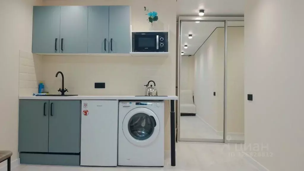 Студия Москва Хабаровская ул., 12/23 (19.2 м) - Фото 1