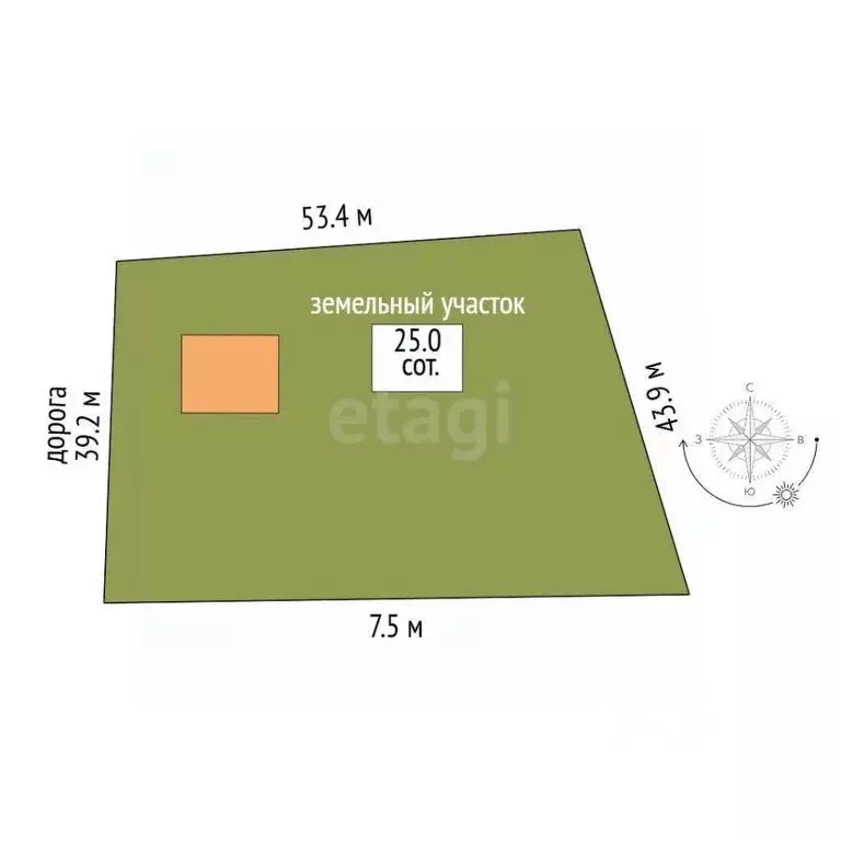 Дом в Пермский край, Чернушинский муниципальный округ, д. Аминькай ул. ... - Фото 2