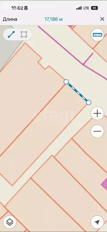 Участок в село Новое Каширово, улица Гагарина (10.5 м) - Фото 2