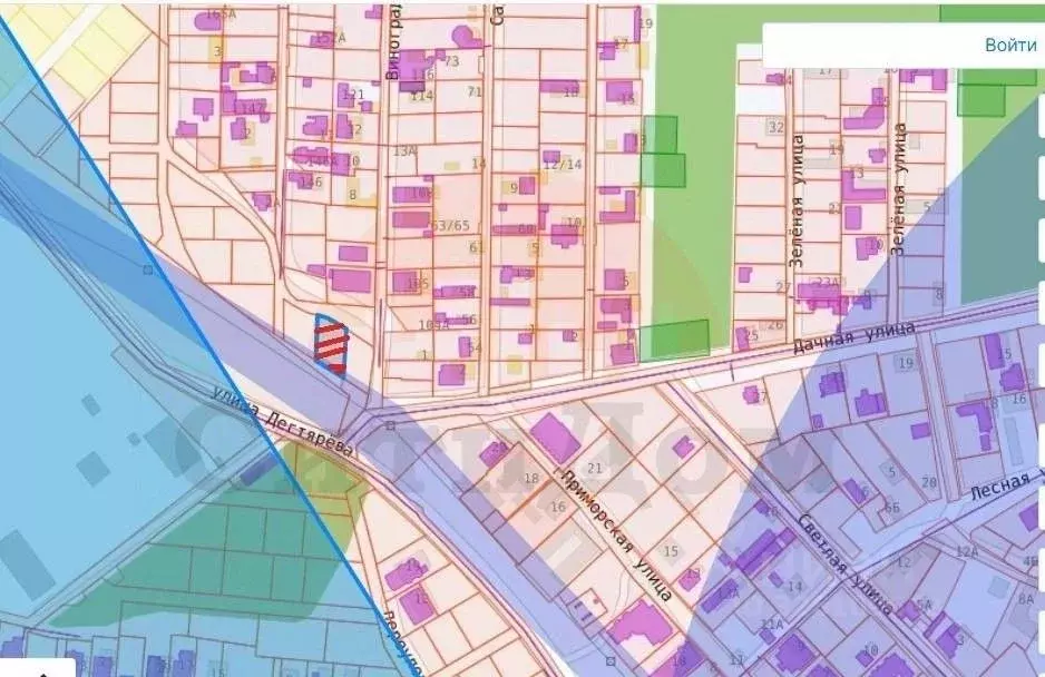 Участок в Крым, Сакский район, Новофедоровка пгт ул. Ягодная (5.65 ... - Фото 1
