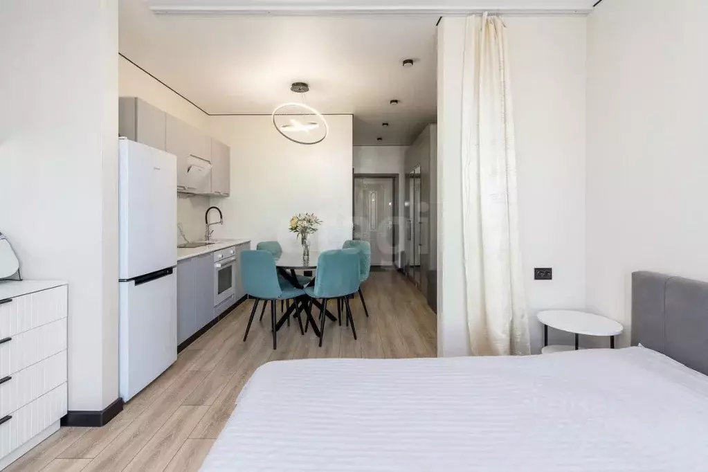 Студия Тюменская область, Тюмень Комбинатская ул., 54к2 (24.6 м) - Фото 0